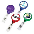 Color Chrome Jumbo Round Badge Reel (Polydome)